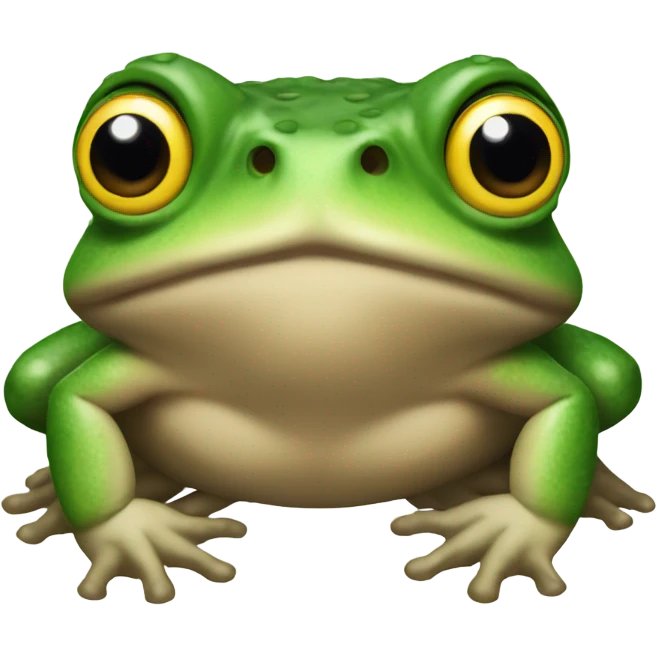 Toad croak emoji