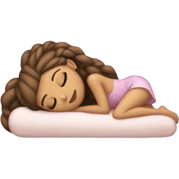 Ariana Grande sleeping emoji