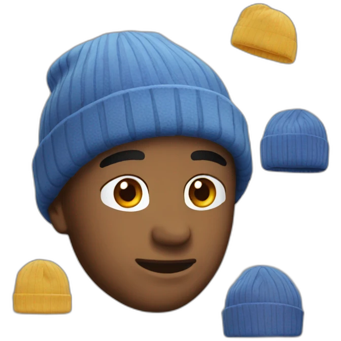 beanie emoji