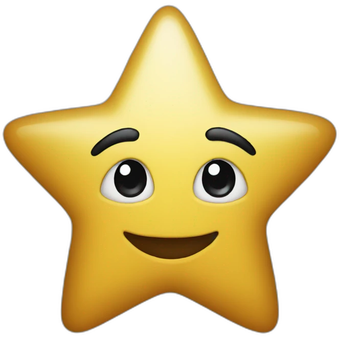 Star black  emoji