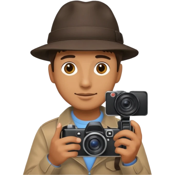 man with Camera emoji
