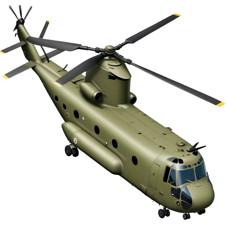 CH-47 Chinook Helicopter - boeing emoji