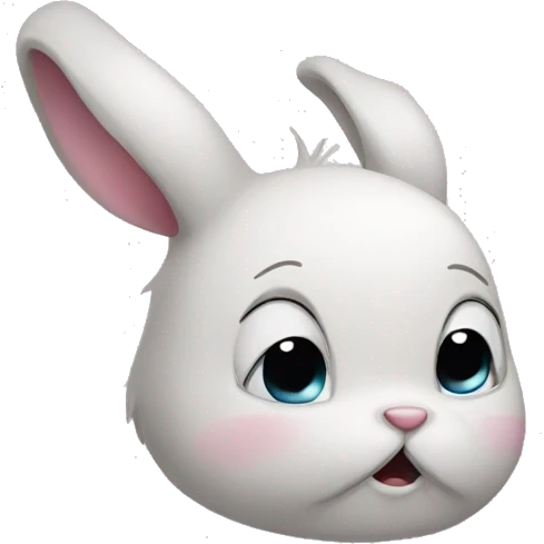 crying bunny emoji