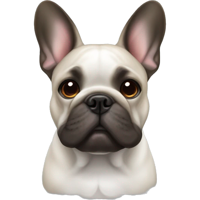 brindle french bulldog emoji