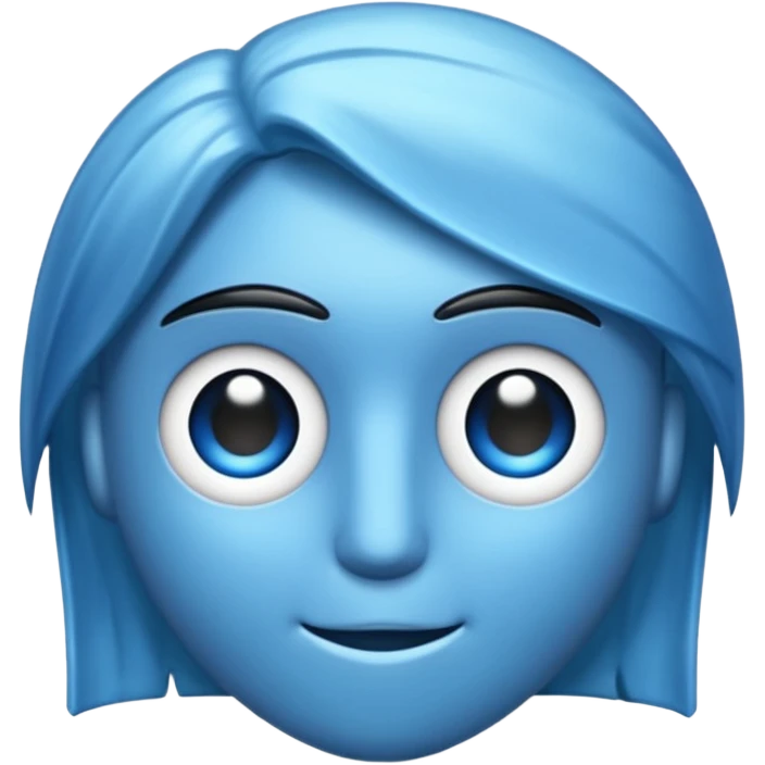 Tırtıklı mavi tik emoji