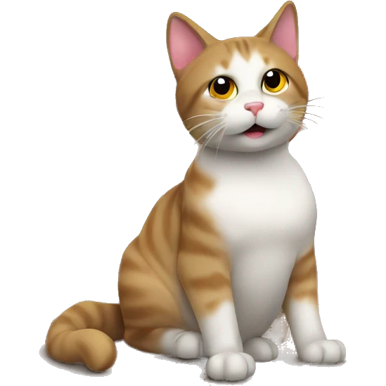 cat by the fireplace  emoji