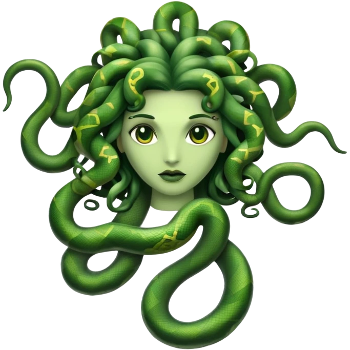 medusa con tre gambe emoji