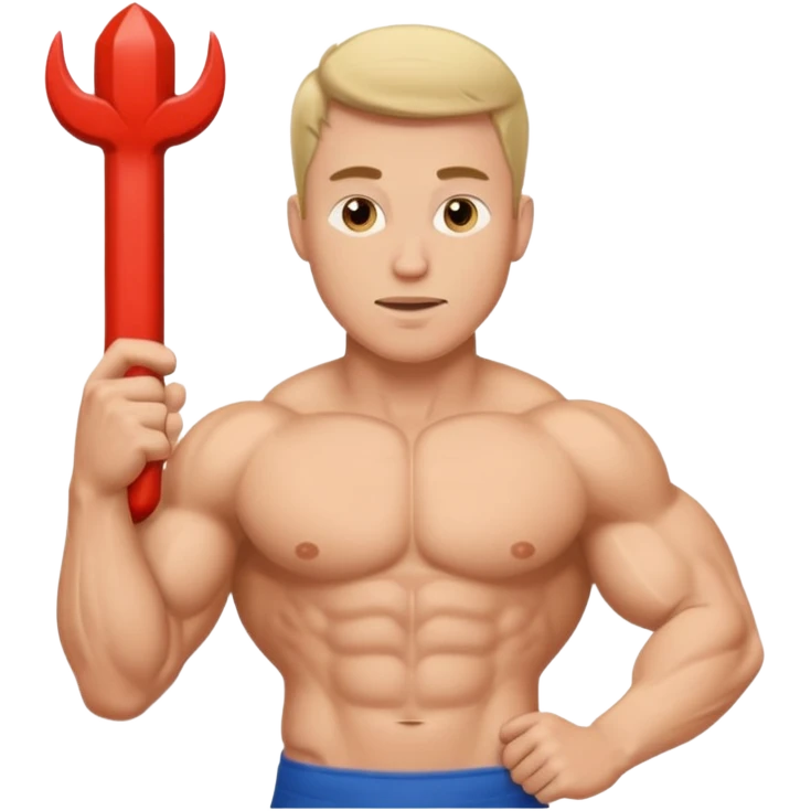 Caucasian erect Penis emoji