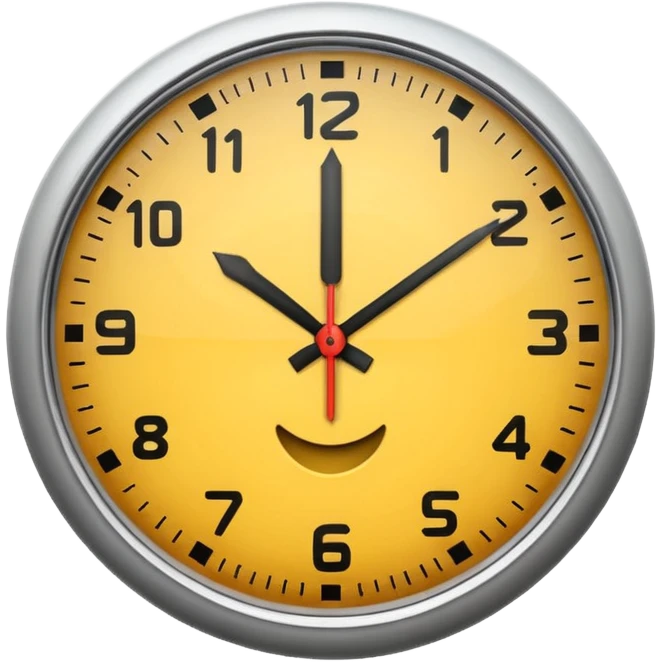 Clock ittt  emoji