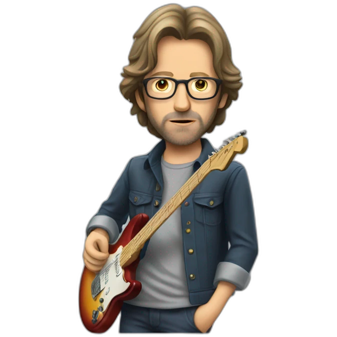 Eric Clapton young emoji