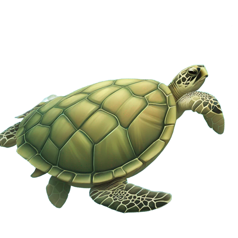 Sea turtle emoji