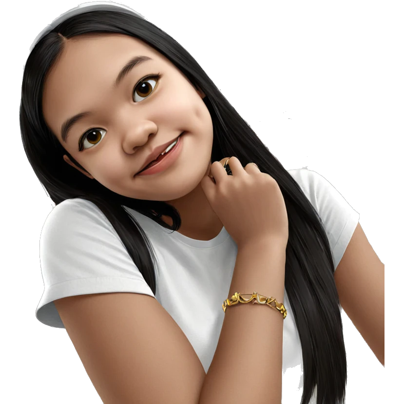 girl with animal ears jewelry emoji