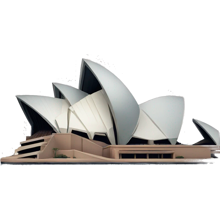 Sydney opera house with text "Sydney" emoji