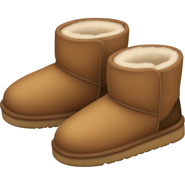 pair of uggs minis emoji