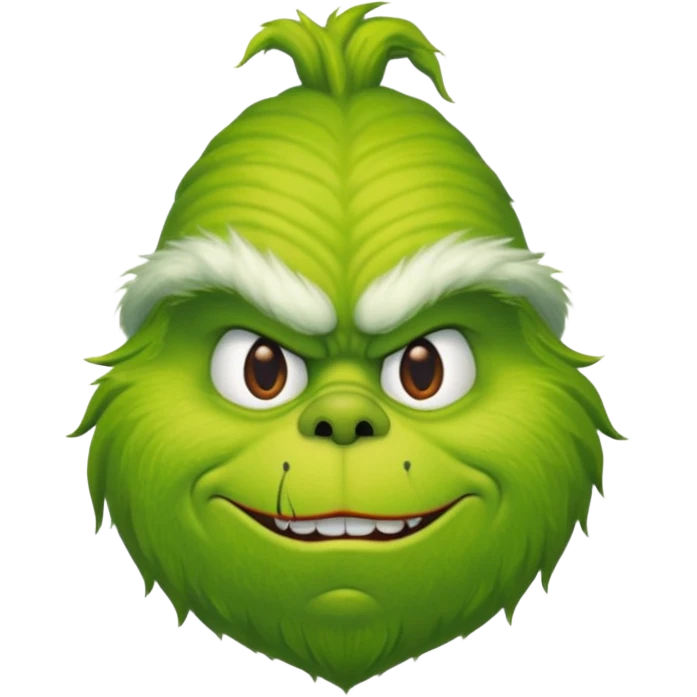 The grinch emoji