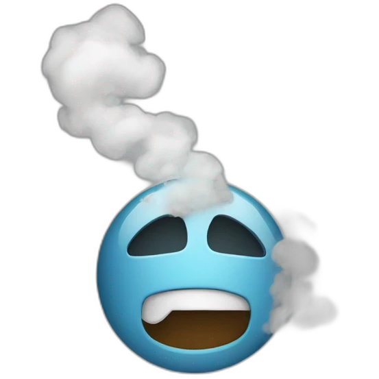 Chat qui fume emoji