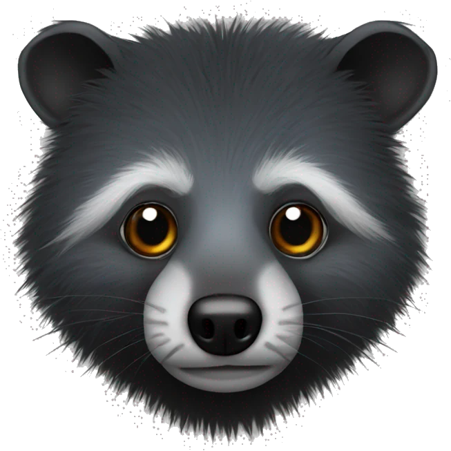 Binturong emoji