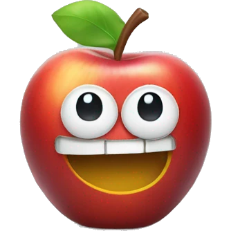 3d Apple  emoji