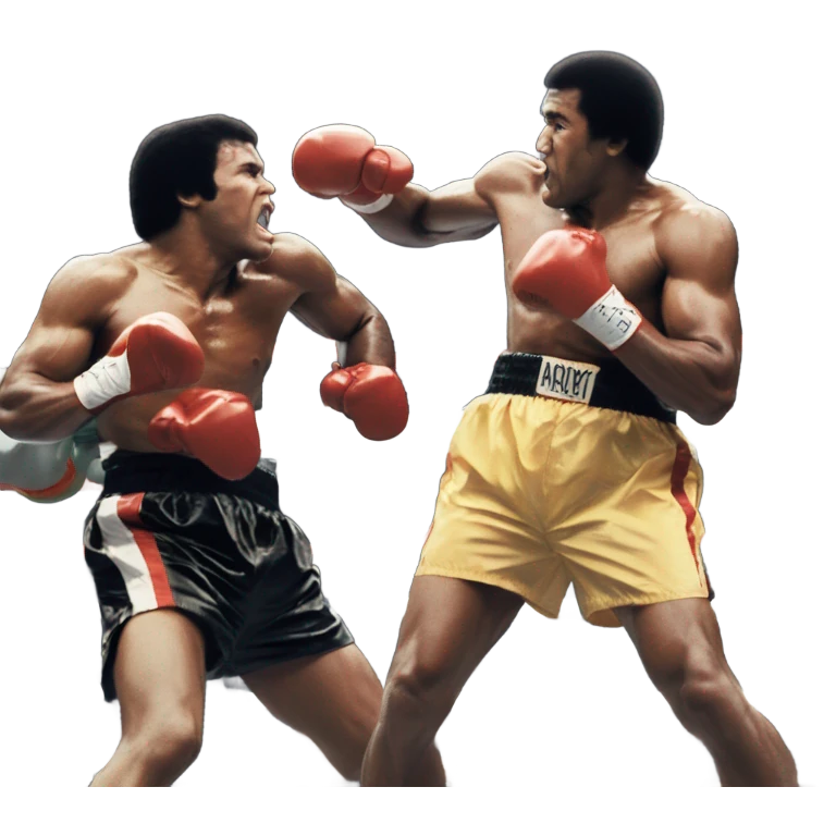 4k quality mohammed Ali vs Rocky Balboa  emoji