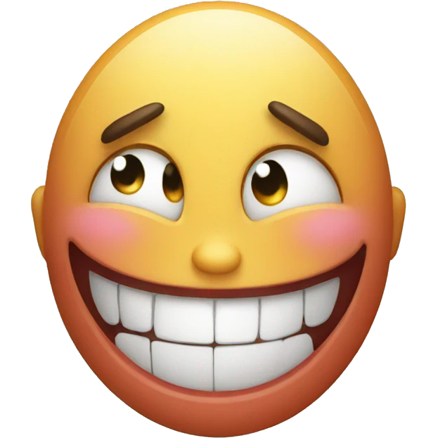 crazy smiley emoji