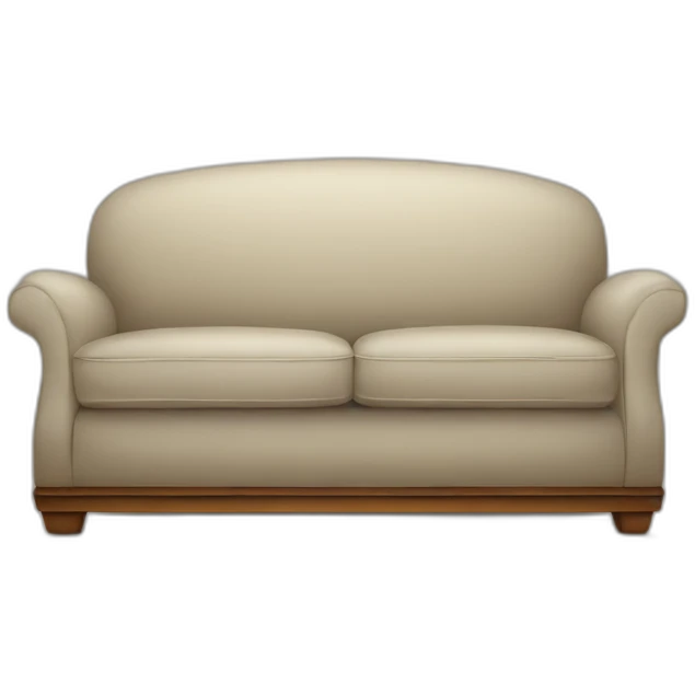 smiling couch emoji