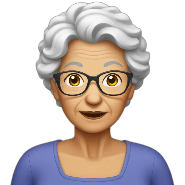 Granny  emoji