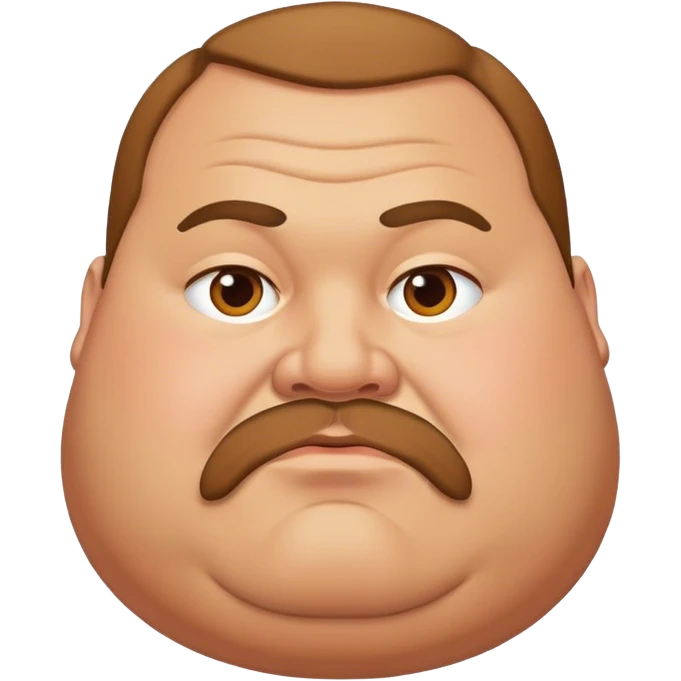 Fat man  emoji