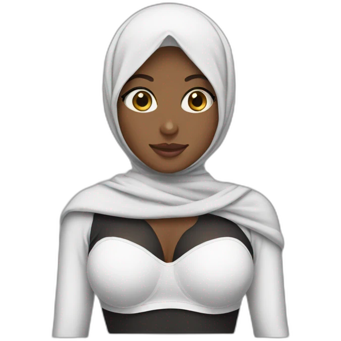 bra hijab emoji