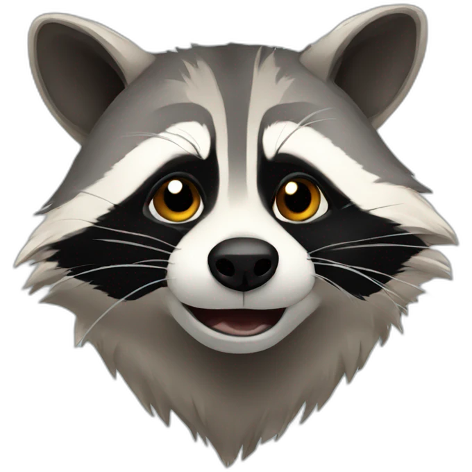 ill raccoon emoji