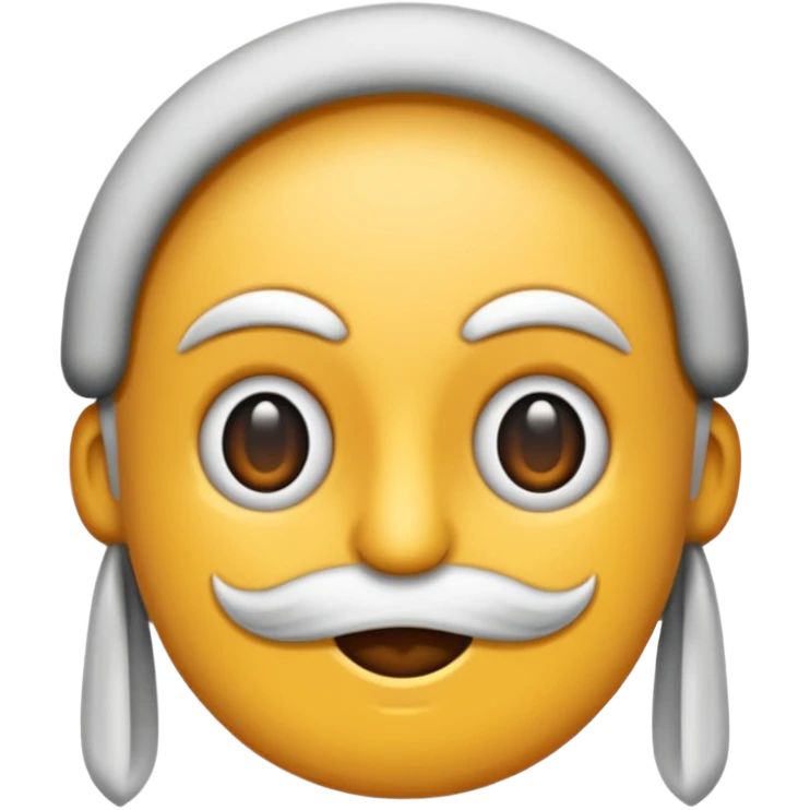 İçinde S harfi olan beyaz kalp emojisi emoji