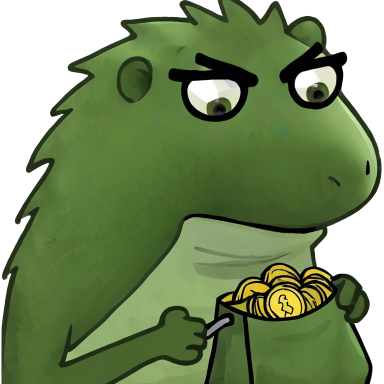 hedgehog robbing you  emoji
