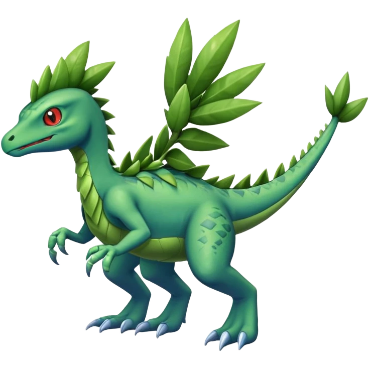 Sceptile-Inteleon-Pokémon-Fakémon-creature emoji