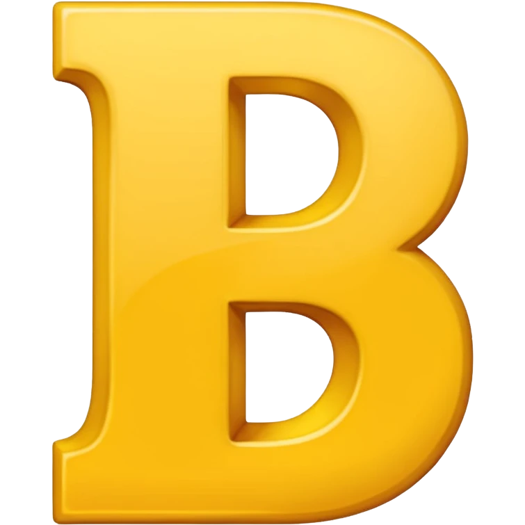 The letter “L” with a yellow background  emoji