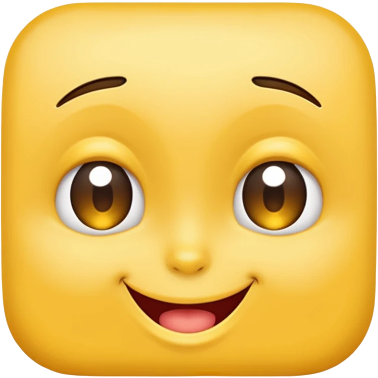 winking face, playful, yellow emoji