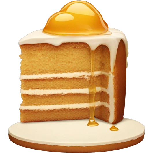 honey cake emoji