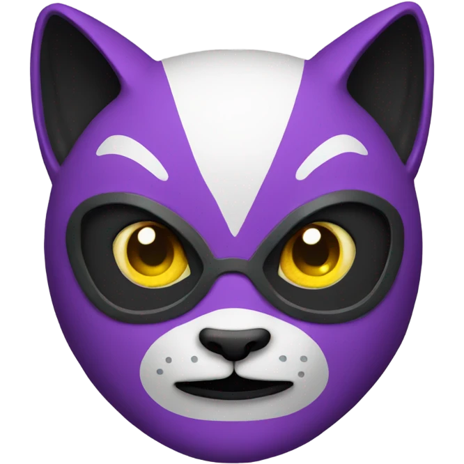 Cat mask wrestler  emoji