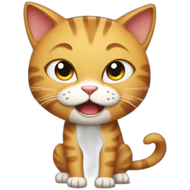 Engry cat emoji
