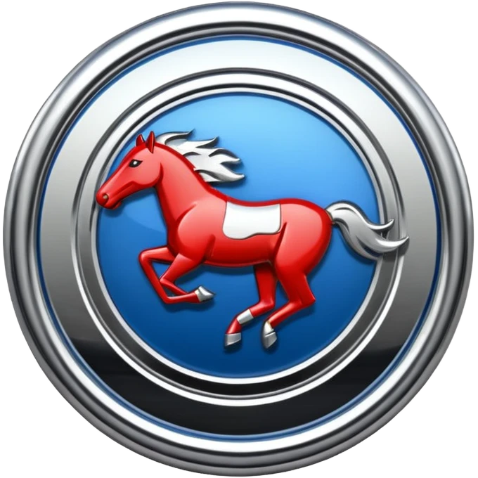 Mustang logo emoji