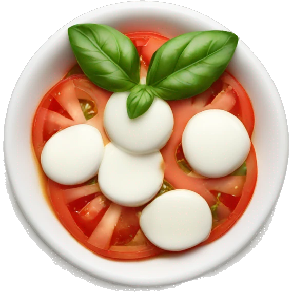 caprese dish emoji