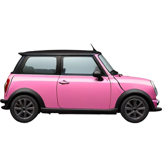 pink mini cooper emoji