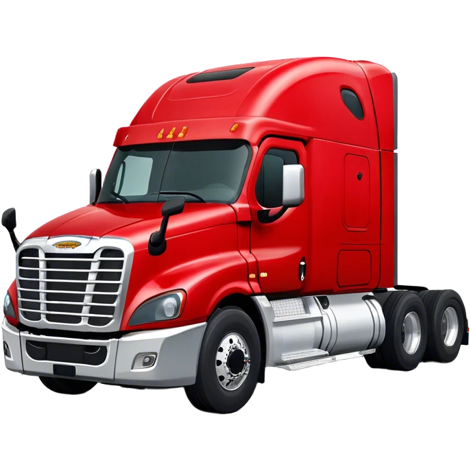 Cattle Truck - Freightliner Cascadia (Model Year: 2021) (Iconic colour: Red) emoji