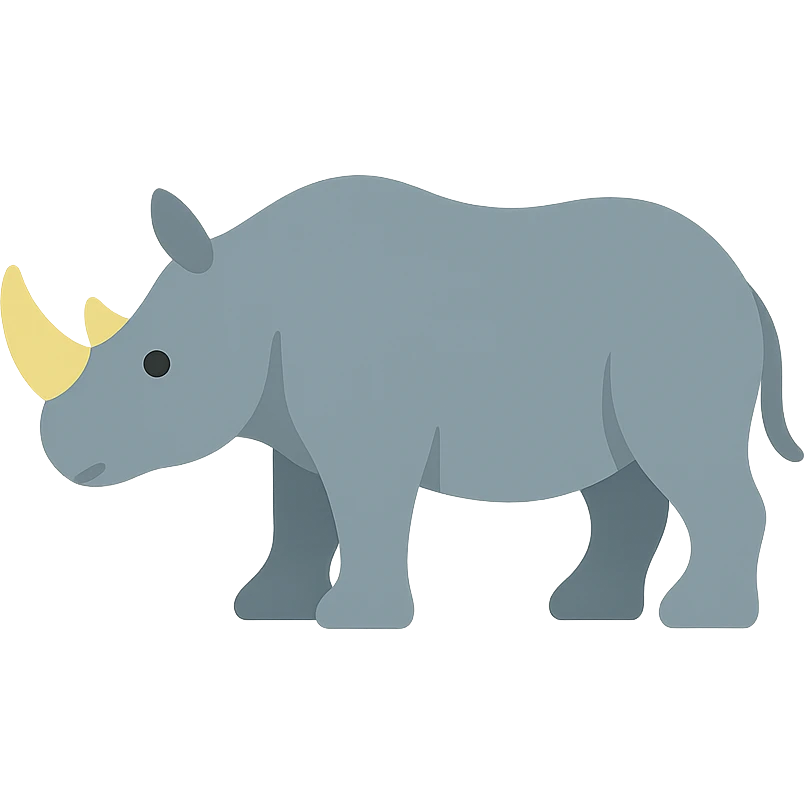 Rhinoceros emoji