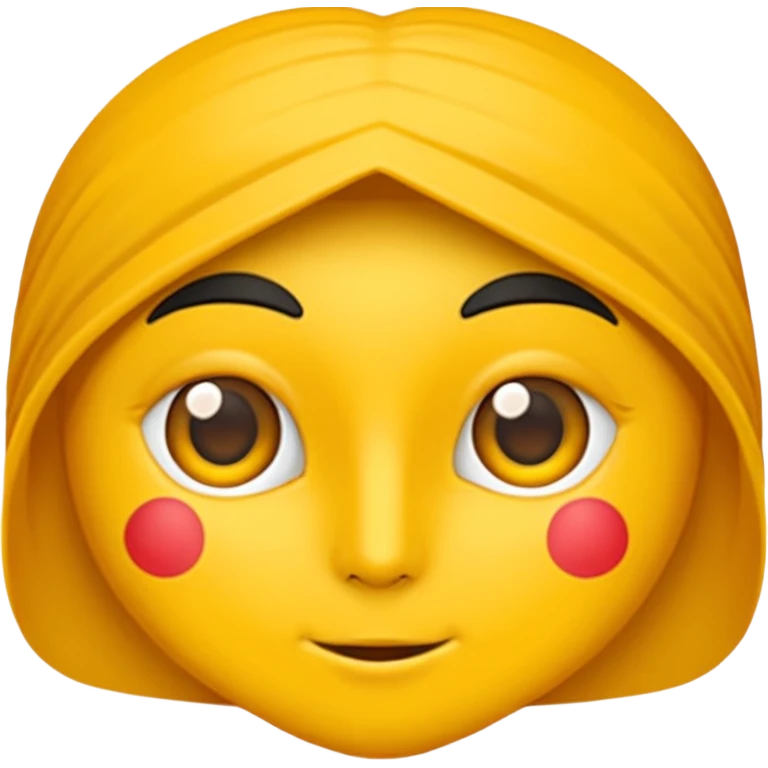 فرشته با چوب جادویی و الماس و سربند الماسی و لباس قرمز  emoji