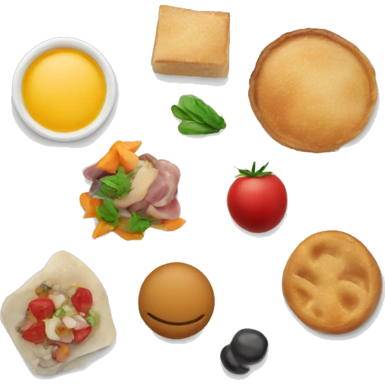 Gourmet food plate emoji