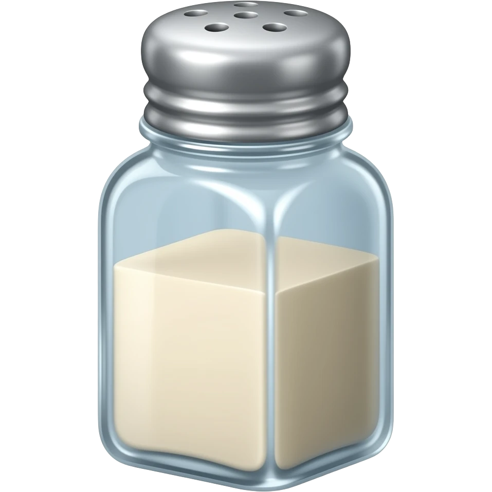 Salt shaker emoji