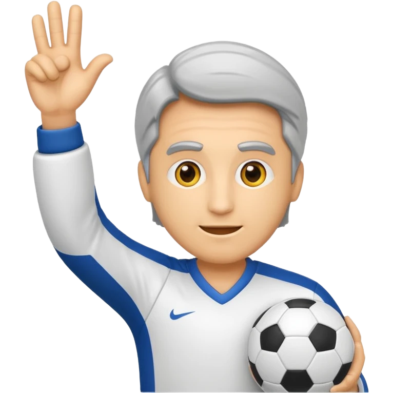 Director tecnico de futbol. emoji