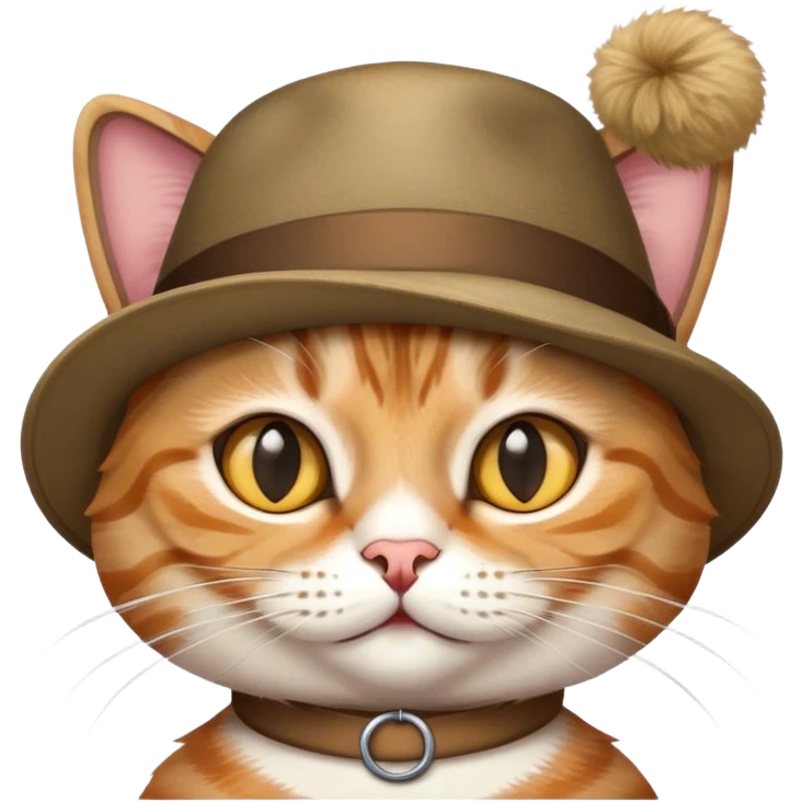cat with a hat emoji