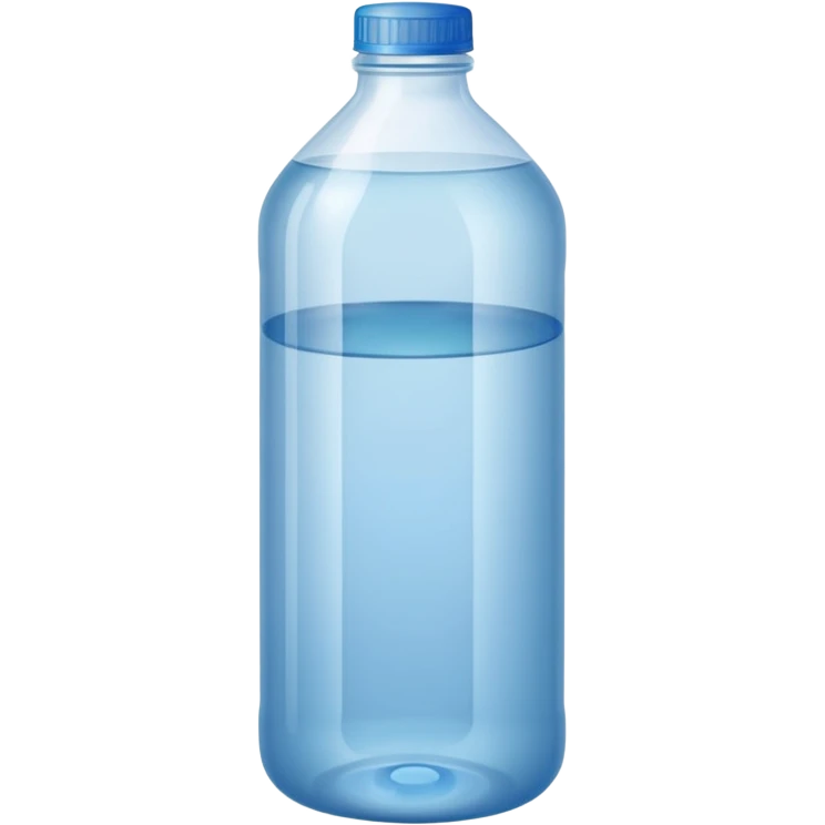 plastic bottle with 2 litr text emoji