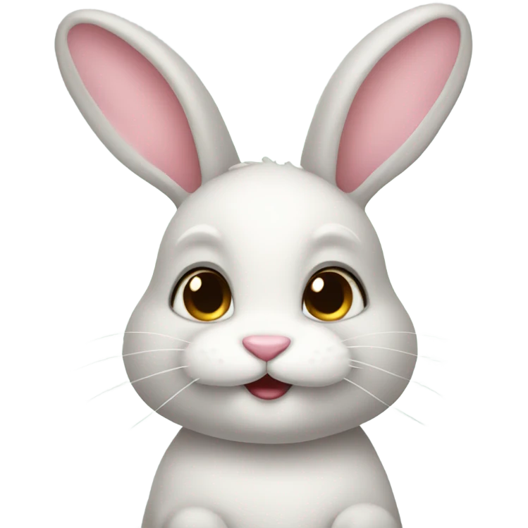 cute bunny emoji