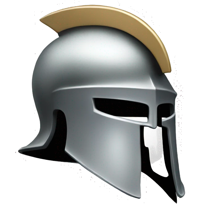 Spartan helmet emoji